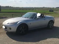 Usata Mazda MX5 126 CV (92 kW) 2008 Grigio Cabrio
