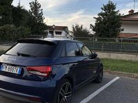 Usata Audi A1 S-Line 90 CV (66 kW) 2018 Blu/azzurro Utilitaria