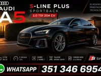Usata Audi A5 Sportback S-Line 204 CV (150 kW) 2021 Nero Utilitaria