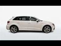 Usata Audi A3 Admired 116 CV (85 kW) 2019 Bianco Berlina