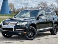 Usata VW Touareg 240 CV (176 kW) 2008 Nero SUV