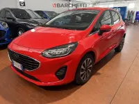 Usata Ford Fiesta Titanium 125 CV (91 kW) 2022 Rosso Utilitaria