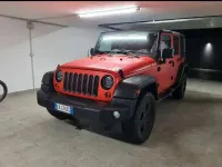 Usata Jeep Wrangler Sahara 200 CV (147 kW) 2011 Arancione SUV