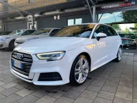 Usata Audi A3 S-Line 150 CV (110 kW) 2019 Bianco Berlina