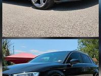 Usata Audi A3 S-Line 150 CV (110 kW) 2015 Nero Berlina