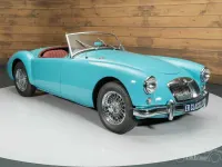 Usata MG MGA 72 CV (52 kW) 1958 Blu Cabrio