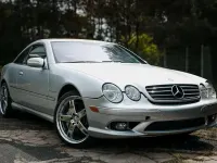 Usata Mercedes CL55 AMG AMG 500 CV (367 kW) 2003 Argento Coupé