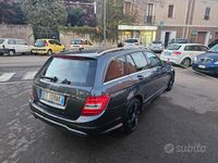 Usata Mercedes C220 Avantgarde 170 CV (125 kW) 2013 Grigio Station wagon