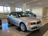 Usata BMW 320 Cabriolet 170 CV (125 kW) 2001 Argento Cabrio