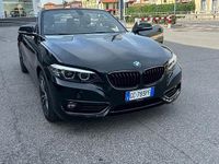 Usata BMW 218 M Sport 150 CV (110 kW) 2020 Nero Cabrio