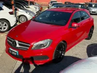 Usata Mercedes A200 Premium 136 CV (100 kW) 2014 Rosso Utilitaria