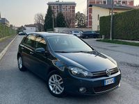Usata VW Golf VI Highline 140 CV (102 kW) 2010 Blu Utilitaria