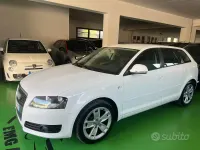 Usata Audi A3 Attraction 90 CV (66 kW) 2010 Bianco Utilitaria