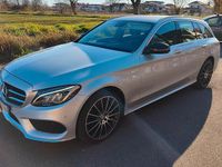 Usata Mercedes C200 136 CV (100 kW) 2017 Grigio Station wagon