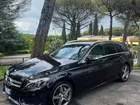 Usata Mercedes C250 211 CV (155 kW) 2015 Nero Station wagon