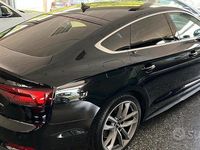 Usata Audi A5 Sportback S-Line 190 CV (139 kW) 2020 Nero Utilitaria