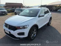 Usata VW T-Roc Advance 116 CV (85 kW) 2019 Bianco SUV