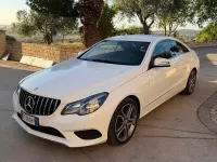 Usata Mercedes E220 204 CV (150 kW) 2014 Bianco Coupé
