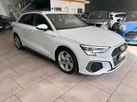 Usata Audi A3 S-Line 150 CV (110 kW) 2020 Bianco Berlina