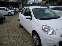 Usata Nissan Micra Acenta 80 CV (58 kW) 2011 Bianco Utilitaria