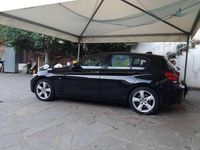 Usata BMW 120 Sport Line 184 CV (135 kW) 2012 Nero Utilitaria