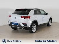 Usata VW T-Roc Advance 116 CV (85 kW) 2019 White silver SUV