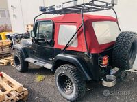 Usata Jeep Wrangler 118 CV (86 kW) 2003 Nero SUV