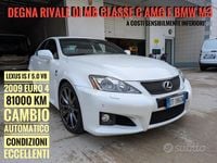 Usata Lexus IS-F 423 CV (311 kW) 2009 Bianco Berlina