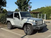 Usata Jeep Wrangler Sahara 200 CV (147 kW) 2012 Argento SUV