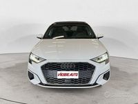 Usata Audi A3 Advanced 150 CV (110 kW) 2021 Bianco Berlina