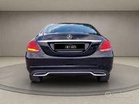 Usata Mercedes C200 136 CV (100 kW) 2017 Nero Berlina
