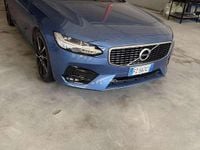 Usata Volvo V90 R-Design 150 CV (110 kW) 2019 Blu/azzurro Station wagon