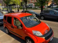 Usata Fiat Qubo Trekking 77 CV (56 kW) 2018 Arancione Monovolume