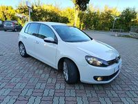 Usata VW Golf VI Highline 140 CV (102 kW) 2010 Bianco Utilitaria