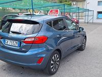 Usata Ford Fiesta Titanium 125 CV (91 kW) 2022 Blu Utilitaria