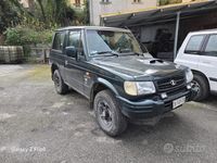 Usata Hyundai Galloper Comfort 99 CV (72 kW) 1998 Verde SUV