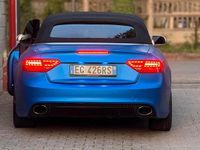 Usata Audi A5 Cabriolet 333 CV (244 kW) 2011 Blu Cabrio