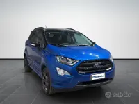 Usata Ford Ecosport ST-Line 99 CV (72 kW) 2020 Azzurro nero bicolore SUV