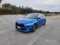 Usata Skoda Fabia Monte Carlo 150 CV (110 kW) 2024 Blu/azzurro Utilitaria