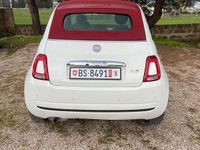 Usata Fiat 500 2012 Bianco Cabrio