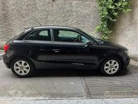 Usata Audi A1 Ambition 86 CV (63 kW) 2011 Nero Utilitaria