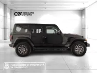 Usata Jeep Wrangler Unlimited 272 CV (200 kW) 2021 Nero SUV