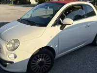 Usata Fiat 500C Lounge 69 CV (50 kW) 2013 Bianco Cabrio