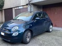Usata Fiat 500 Lounge 69 CV (50 kW) 2019 Blu/azzurro Utilitaria