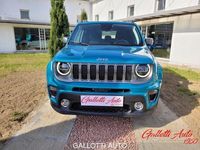 Usata Jeep Renegade Limited 190 CV (139 kW) 2021 Turchese SUV