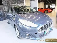Usata Ford Fiesta 75 CV (55 kW) 2013 Blu Berlina