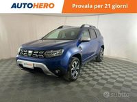 Usata Dacia Duster Prestige 116 CV (85 kW) 2021 Blu SUV