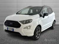 Usata Ford Ecosport ST-Line 99 CV (72 kW) 2018 Bianco SUV