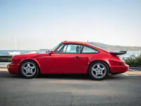 Usata Porsche 964 260 CV (191 kW) 1994 Rosso Cabrio