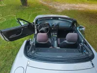 Usata Mazda MX5 110 CV (80 kW) 1999 Grigio Cabrio